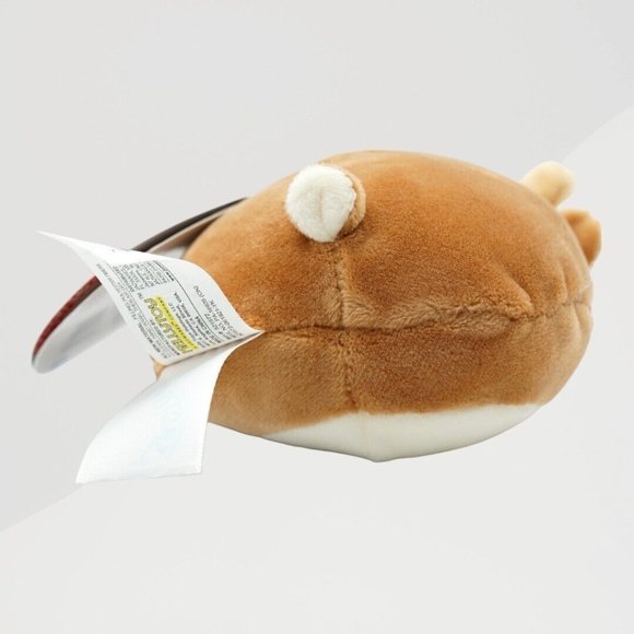 NWT Dawn the Reindeer Fawn Squishmallow Christmas 4" Red Scarf KellyToy‎ - Picture 6 of 6